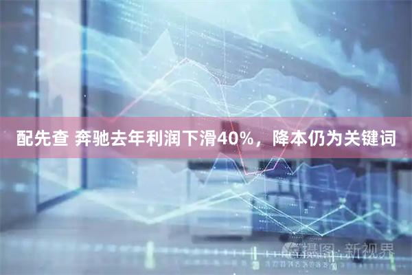 配先查 奔驰去年利润下滑40%，降本仍为关键词